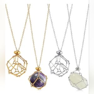 Adjustable Crystal Necklace Holder